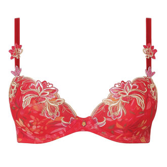 lingerie Foret Rubis Push-up BH rood ACJ8517 rode - 80C