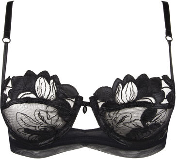 Lingerie Glamour Couture Balconnet BH zwart ACH3007 - 80C