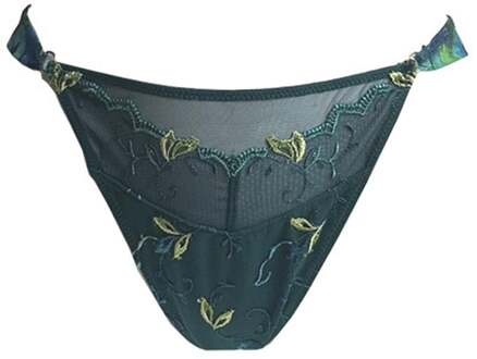 lingerie Grace Aquatique String Sexy Floral Aqua ACH0593 blauw - 38