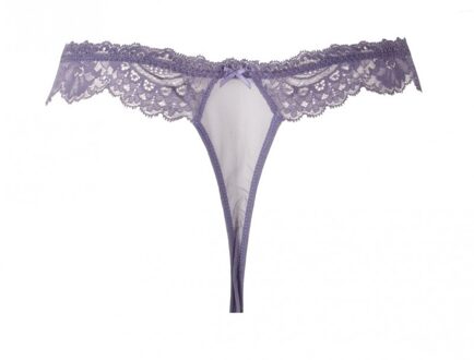 lingerie Gris Orchid String lila ACG0069 Paars - 42