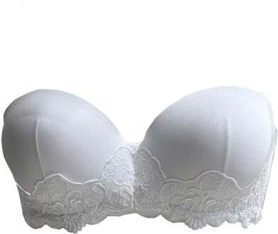 Lingerie Petit Versailles Strapless Balconnet BH wit 0570 - 70B