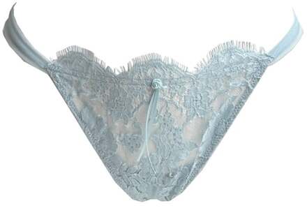 Lingerie Portofino Brasiliano/Tanga aqua blauw 1687