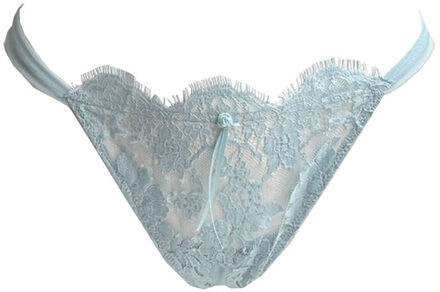 Lingerie Portofino Brasiliano/Tanga aqua blauw 1687