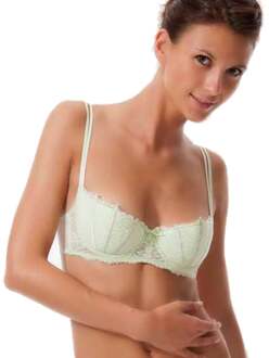 Lingerie sets Venus balconette BH+String groen 0752/1750 Mint (groen) - Maat:BH 80E