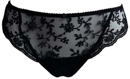 Lingerie Slips Camarques String zwart 1210 - 38