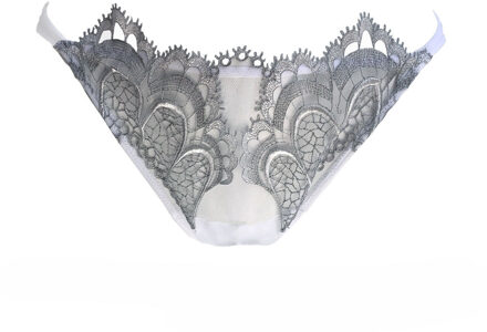 Lingerie slips Grand Arche Tanga Wit/grijs 1325 - 42