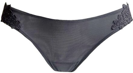 lingerie slips Macramé string grijs - 42