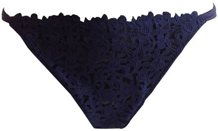 lingerie slips Petites Fleurs Tanga Blauw - 40