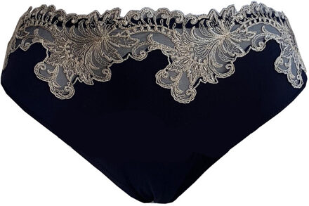 Lingerie slips Platinum Fashion slip 1432 Blauw/Ivoor - 38