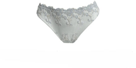 Lingerie slips Platinum Fashion String blauw 1330F - 40