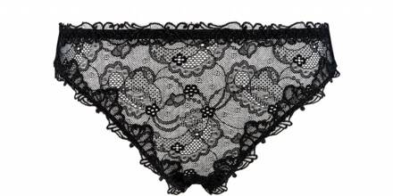lingerie Soir de Venise string zwart ACA0003 - 40