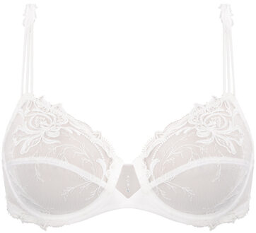 Lingerie Source Beauté Beugel-BH Ecru ACH6072 rode - 80E