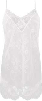 Lingerie Source Beauté sexy Nachtjurk kort ecru ALH1272 rode - 38