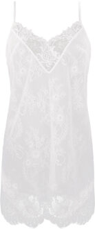 Lingerie Source Beauté sexy Nachtjurk kort ecru ALH1272 rode - 40