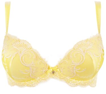 Lingerie Splendeur Soie Push up BH vanille ACC8580 - 75D