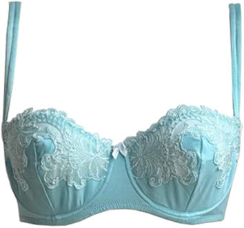 Lingerie Titanium Balconet BH aqua blauw 0432 - 75C