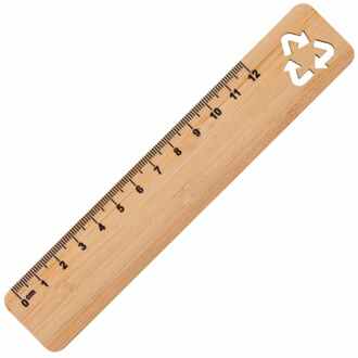 Liniaal Recycle 12 cm.