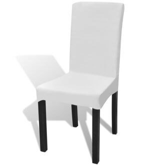 Lining Elastic Chairs for 4 pcs. White