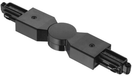 Link - draaibare connector voor verlichting rails - zwart