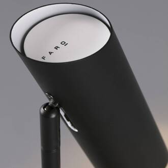 Link tafellamp, mat zwart, staal, hoogte 46 cm zwart mat