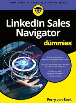 LinkedIn Sales Navigator voor Dummies - Perry van Beek - ebook