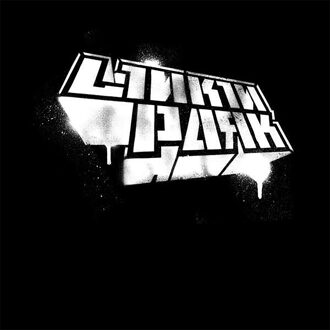 Linkin Park Grffitti Unisex T-Shirt - Black - 4XL Zwart