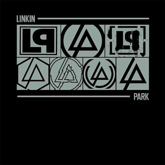Linkin Park Icons Unisex T-Shirt - Black - 4XL Zwart