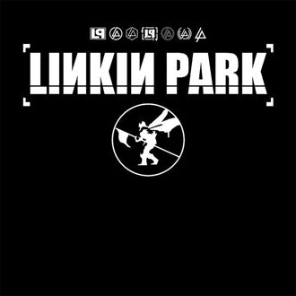 Linkin Park Logo Unisex T-Shirt - Black - 3XL Zwart