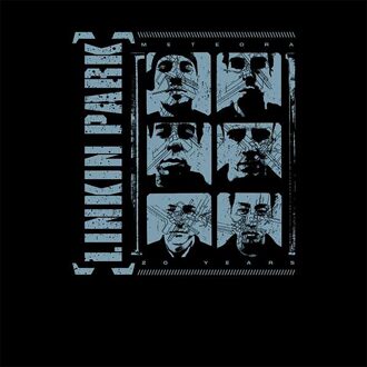Linkin Park Meteora Portraits Unisex T-Shirt - Black - 4XL Zwart