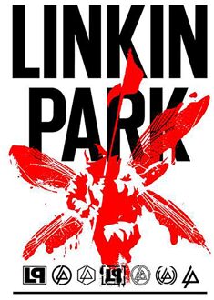 Linkin Park Poster Sweatshirt - White - XXL Wit