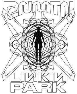 Linkin Park RNMTN Sketch Sweatshirt - White - XXL Wit