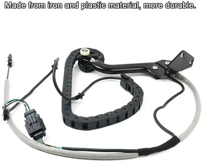 Links Auto Duurzaam Lagere Roller Track Styling Accessoire Vervanging Black Schuifdeur Kabel Ijzer Voor Benz Sprinter 9068203369