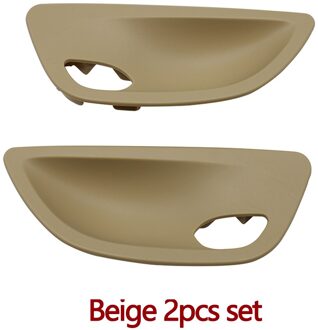 Links Rechts Inner Deurgreep Bowl Cover Trim Vervanging Voor Bmw 5 Serie F10 F11 F18 Beige 2stk reeks