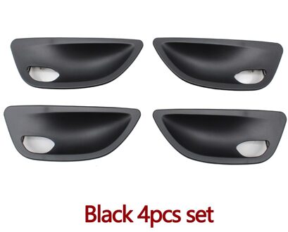 Links Rechts Inner Deurgreep Bowl Cover Trim Vervanging Voor Bmw 5 Serie F10 F11 F18 Blcak 4stk reeks