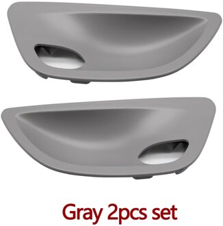 Links Rechts Inner Deurgreep Bowl Cover Trim Vervanging Voor Bmw 5 Serie F10 F11 F18 grijs 2stk reeks