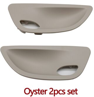Links Rechts Inner Deurgreep Bowl Cover Trim Vervanging Voor Bmw 5 Serie F10 F11 F18 Oyster 2stk reeks