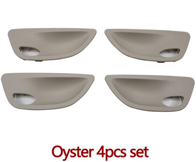Links Rechts Inner Deurgreep Bowl Cover Trim Vervanging Voor Bmw 5 Serie F10 F11 F18 Oyster 4stk reeks