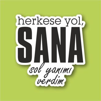 Links 'S Laptop En Telefoon Sticker-Decal Max.8cm