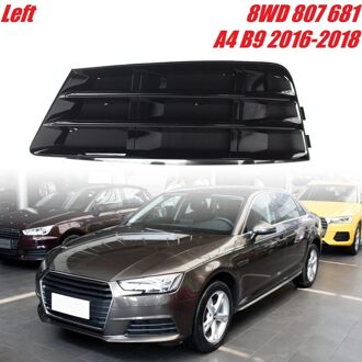 Links Voorbumper Mistlamp Grille Grill Voor-A4 B9 Mistlamp Cover 8W0 807 681 R