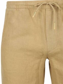 Linnen Beach Shorts Beige - L,M,XL,XXL