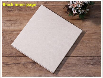 Linnen Zelfklevende Film Diy Goedkope Fotoalbum Bruiloft Album Retro Familie Grote Capaciteit Fotoalbum Handgemaakte creatieve Gaven