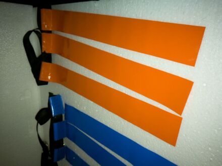 Lint voetbal rugby training tag vlag riem fly away singels polyster taille gratis grootte riem aanpakken kinderen volwassen speelgoed fitness Geel