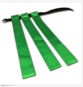 Lint voetbal rugby training tag vlag riem fly away singels polyster taille gratis grootte riem aanpakken kinderen volwassen speelgoed fitness Groen