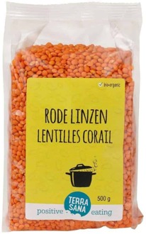 Linzen rood 500 gram