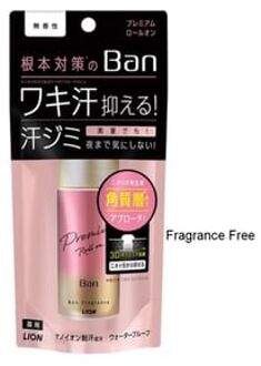 Lion Ban Premium Gold Label Deodorant Roll-On Fragrance Free - 40ml