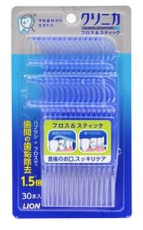 Lion Clinica Advantage Disposable Plastic Stemmed Dental Floss & Stick - Flosdraad