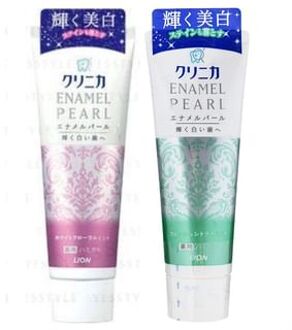 Lion Clinica Enamel Pearl Toothpaste Fresh Citrus Mint - 130g