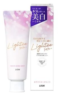Lion Lightee Whitening Toothpaste Rose Mint - 100g