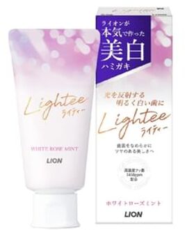 Lion Lightee Whitening Toothpaste Rose Mint - 53g