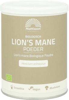 Lion-s Mane Poeder Biologisch 100 gram - Pot met 100 gram